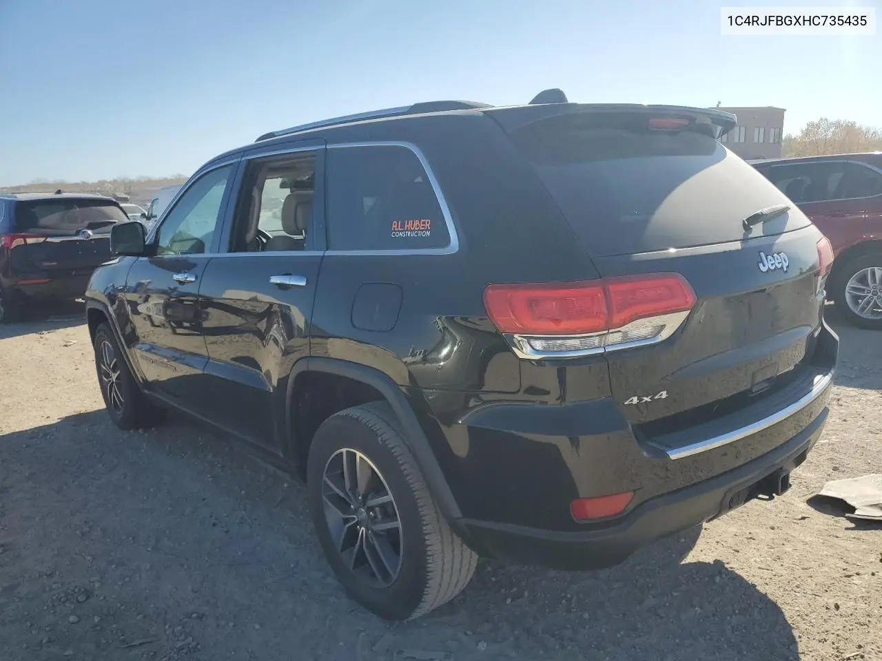 1C4RJFBGXHC735435 2017 Jeep Grand Cherokee Limited