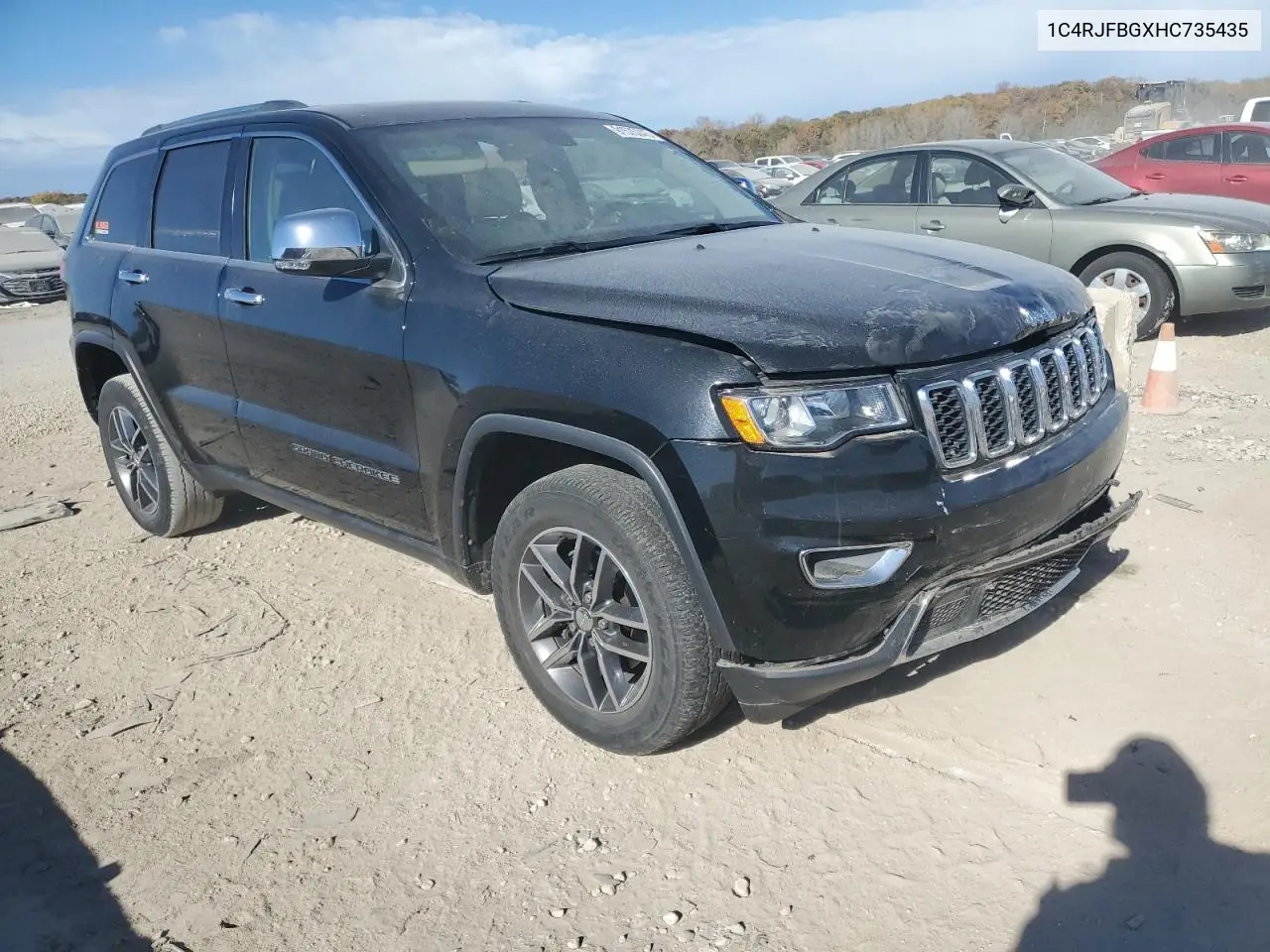 1C4RJFBGXHC735435 2017 Jeep Grand Cherokee Limited