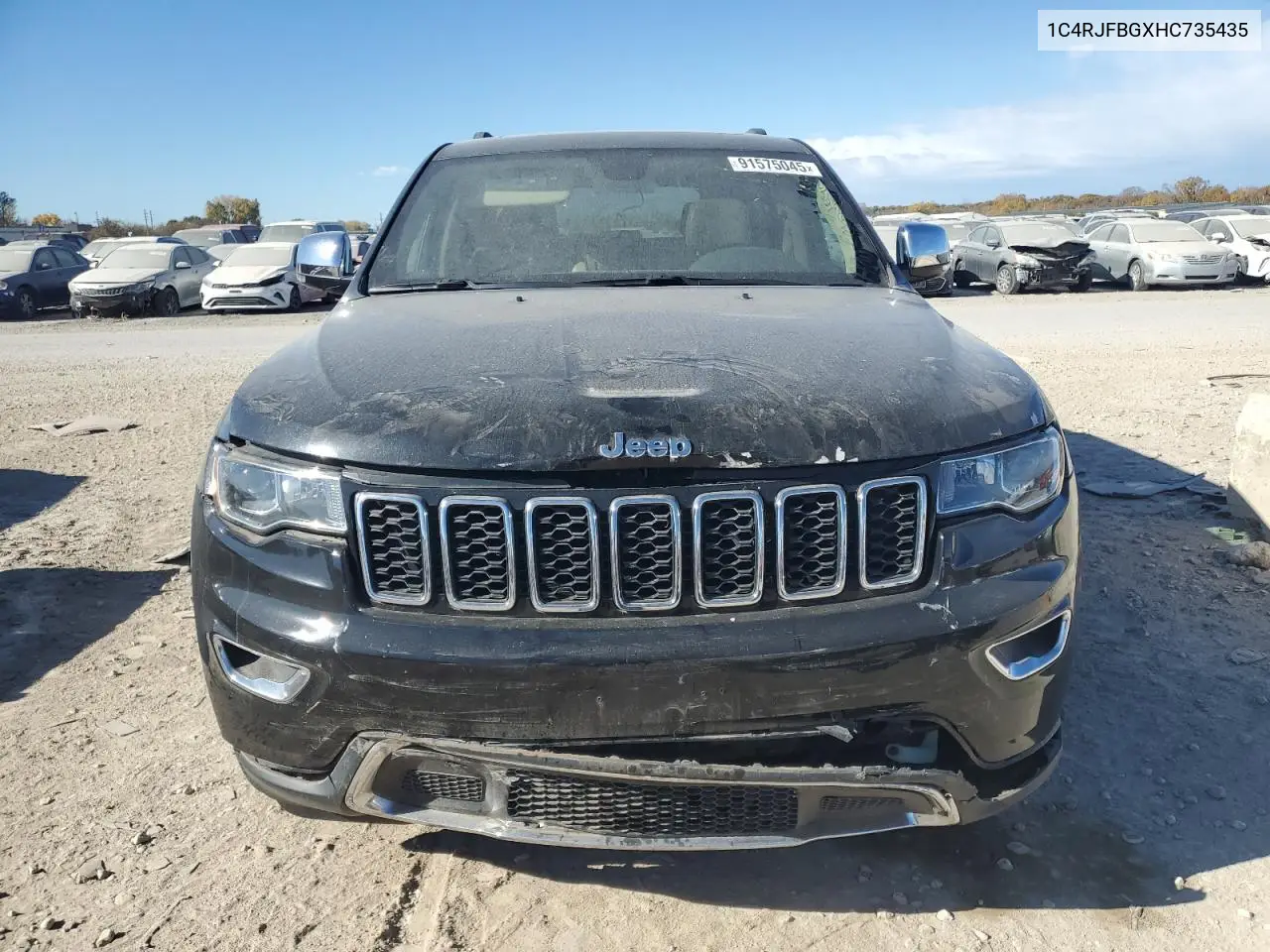 1C4RJFBGXHC735435 2017 Jeep Grand Cherokee Limited