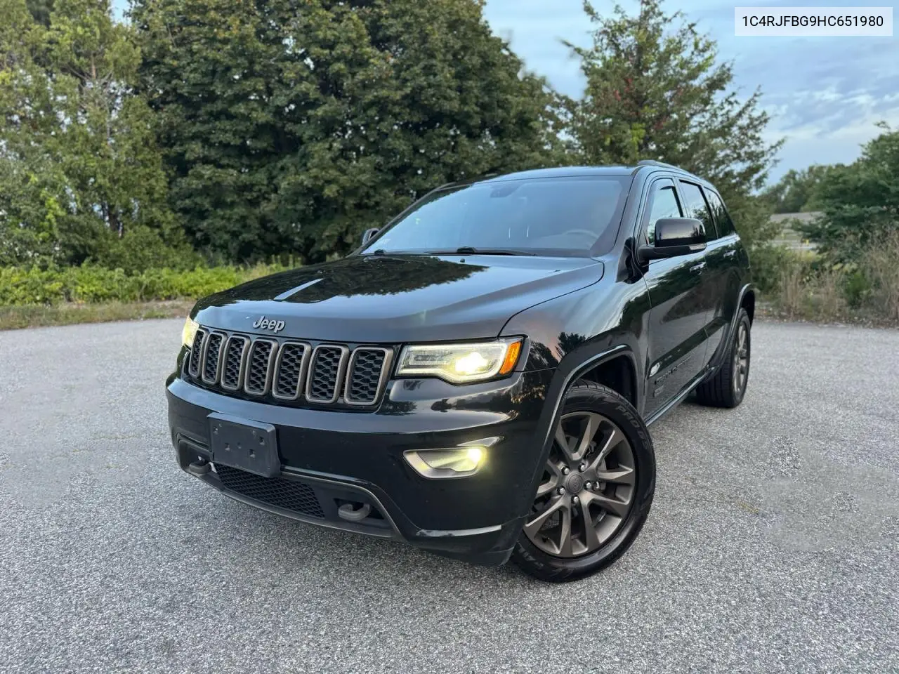 1C4RJFBG9HC651980 2017 Jeep Grand Cherokee Limited