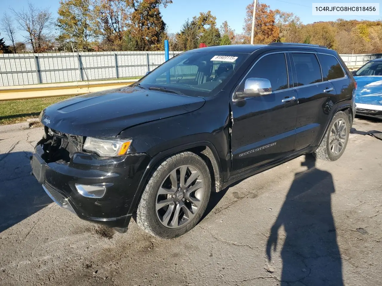 1C4RJFCG8HC818456 2017 Jeep Grand Cherokee Overland