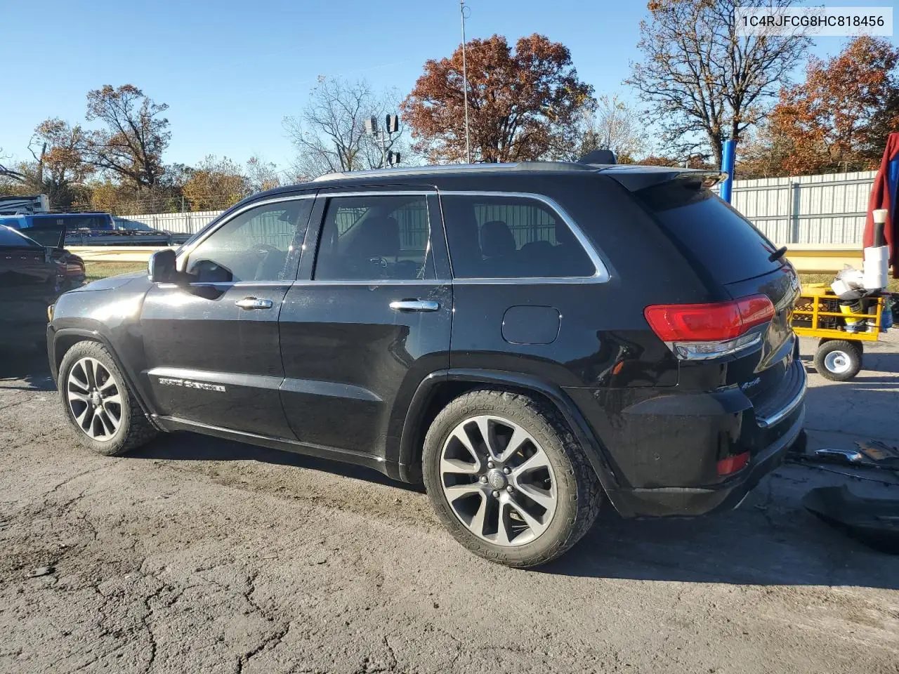 1C4RJFCG8HC818456 2017 Jeep Grand Cherokee Overland