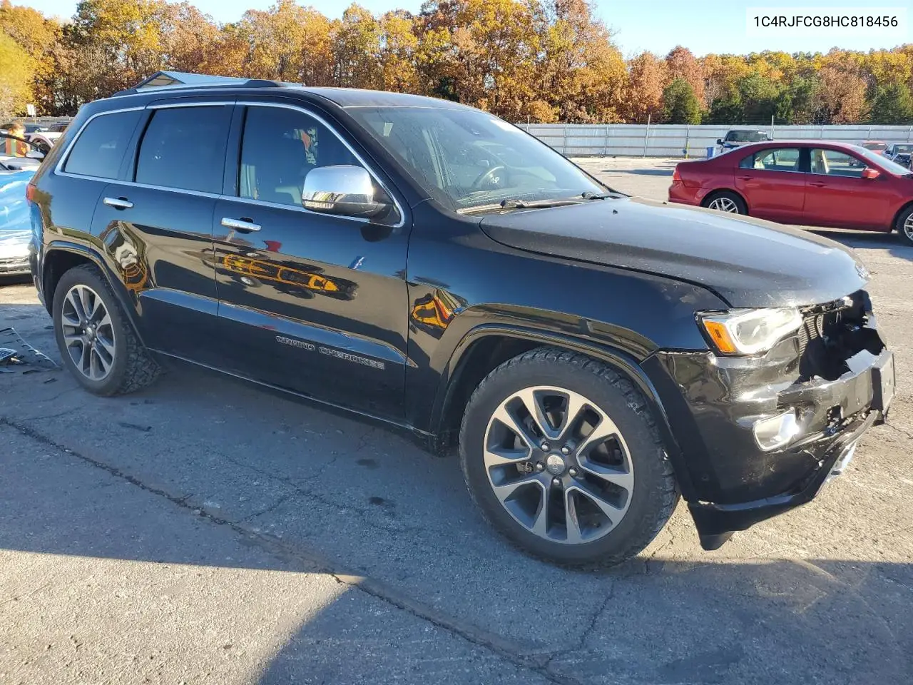 1C4RJFCG8HC818456 2017 Jeep Grand Cherokee Overland