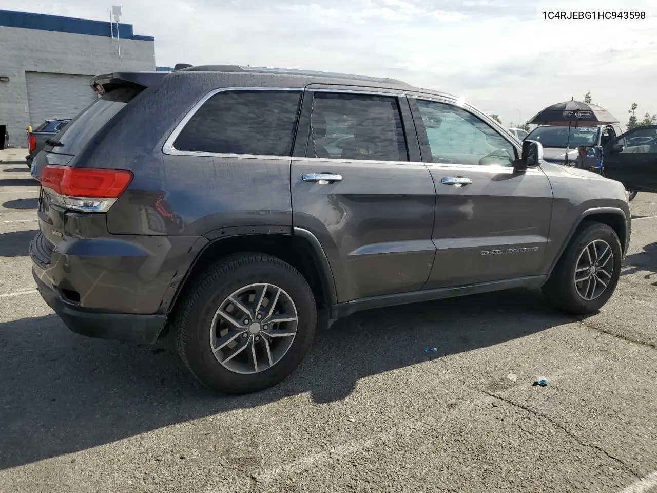 1C4RJEBG1HC943598 2017 Jeep Grand Cherokee Limited