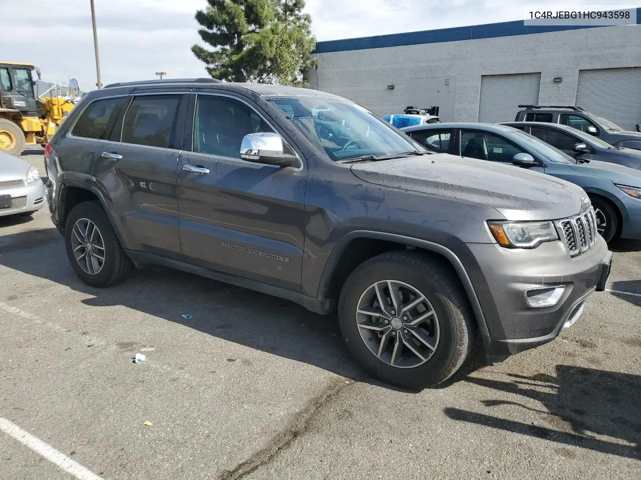 1C4RJEBG1HC943598 2017 Jeep Grand Cherokee Limited