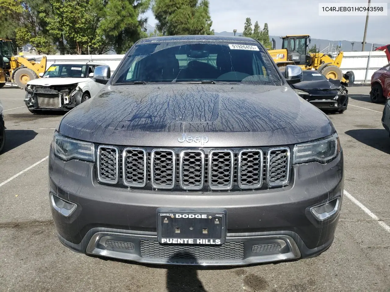 1C4RJEBG1HC943598 2017 Jeep Grand Cherokee Limited