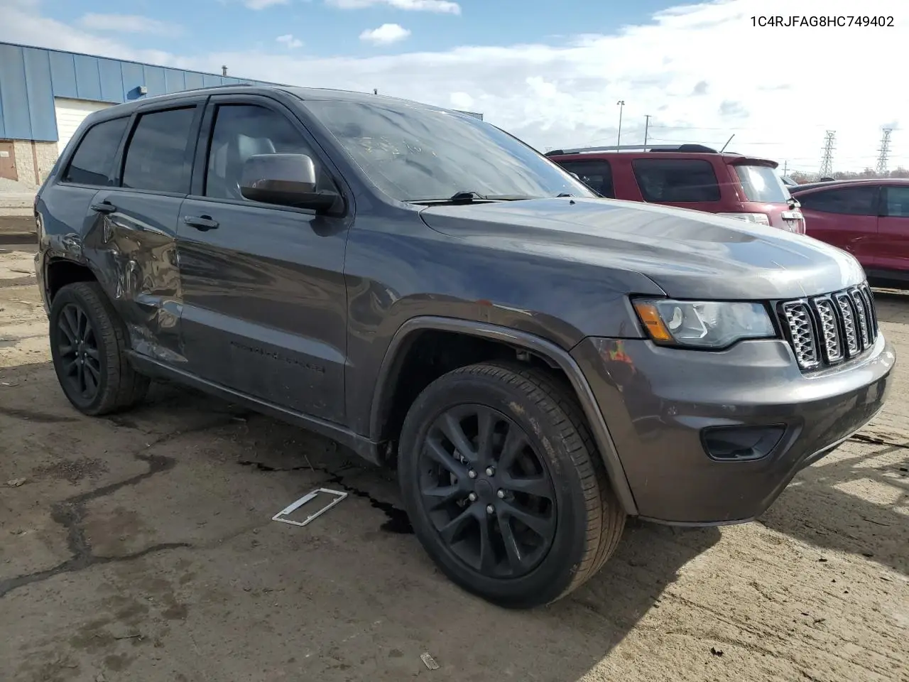 1C4RJFAG8HC749402 2017 Jeep Grand Cherokee Laredo