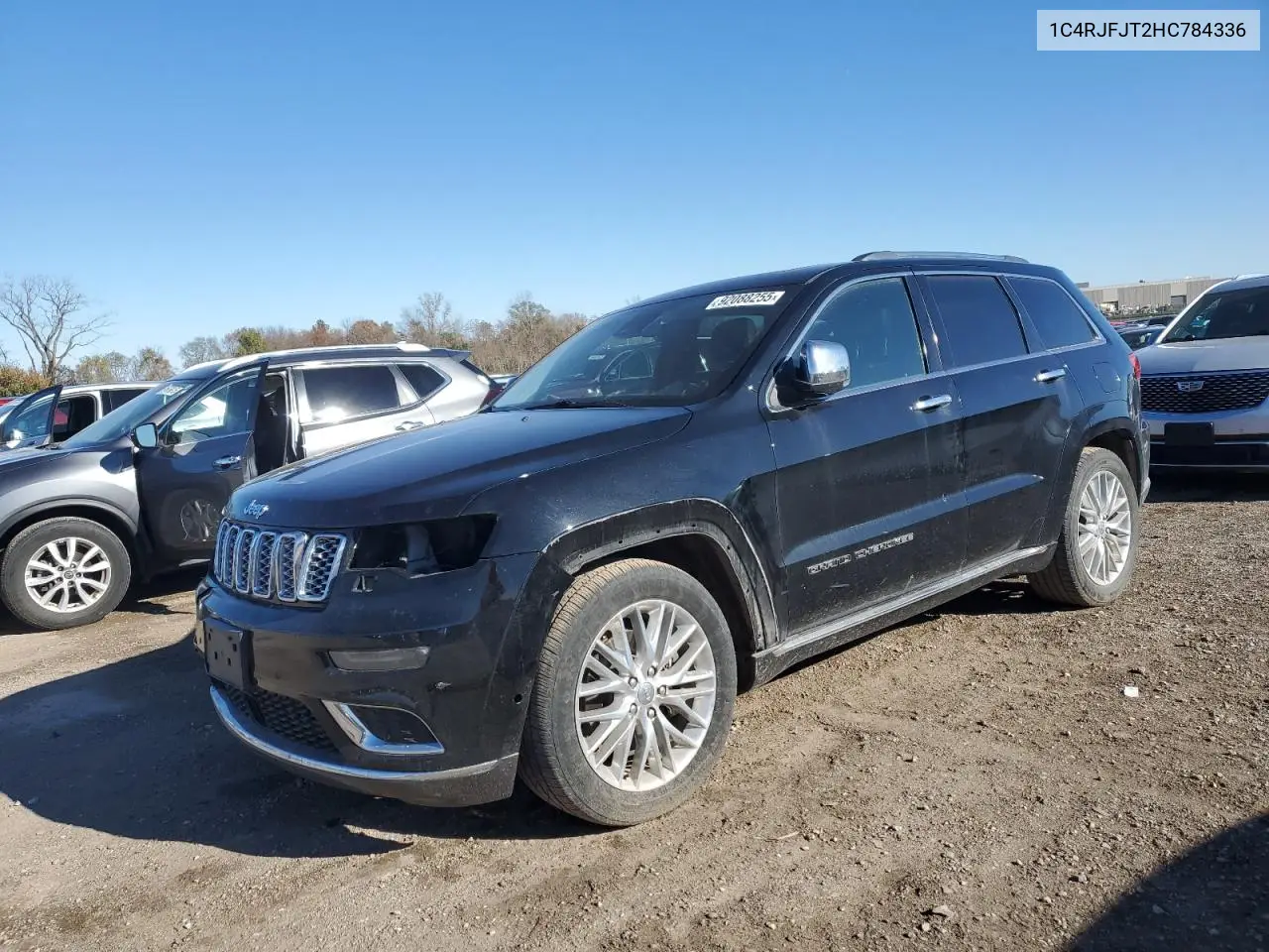 1C4RJFJT2HC784336 2017 Jeep Grand Cherokee Summit