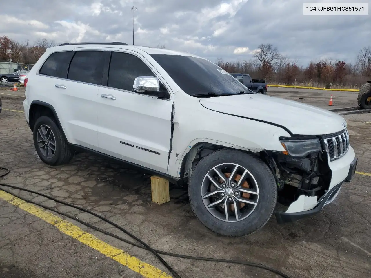 1C4RJFBG1HC861571 2017 Jeep Grand Cherokee Limited