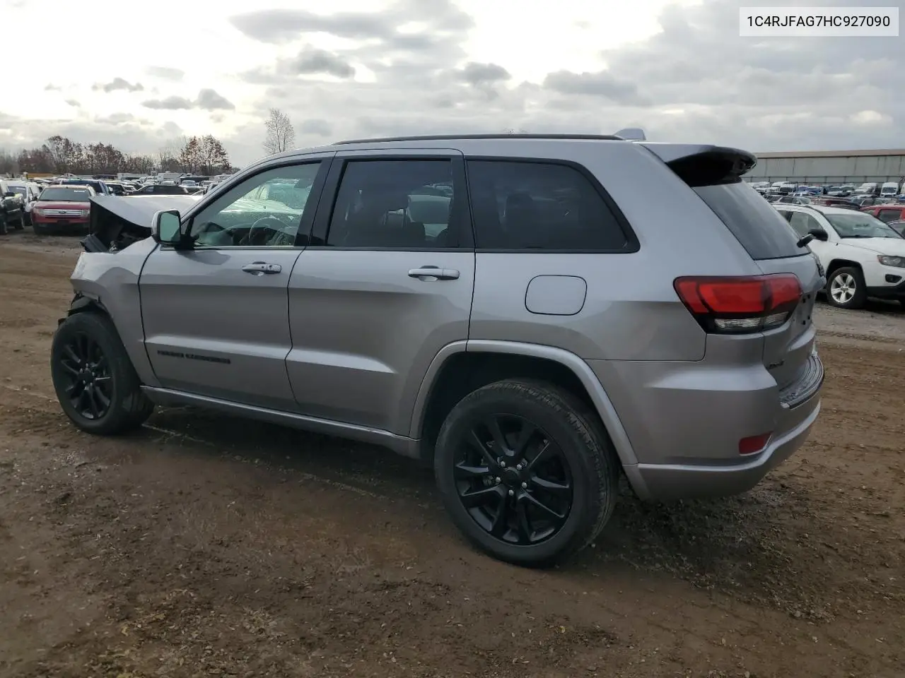 1C4RJFAG7HC927090 2017 Jeep Grand Cherokee Laredo