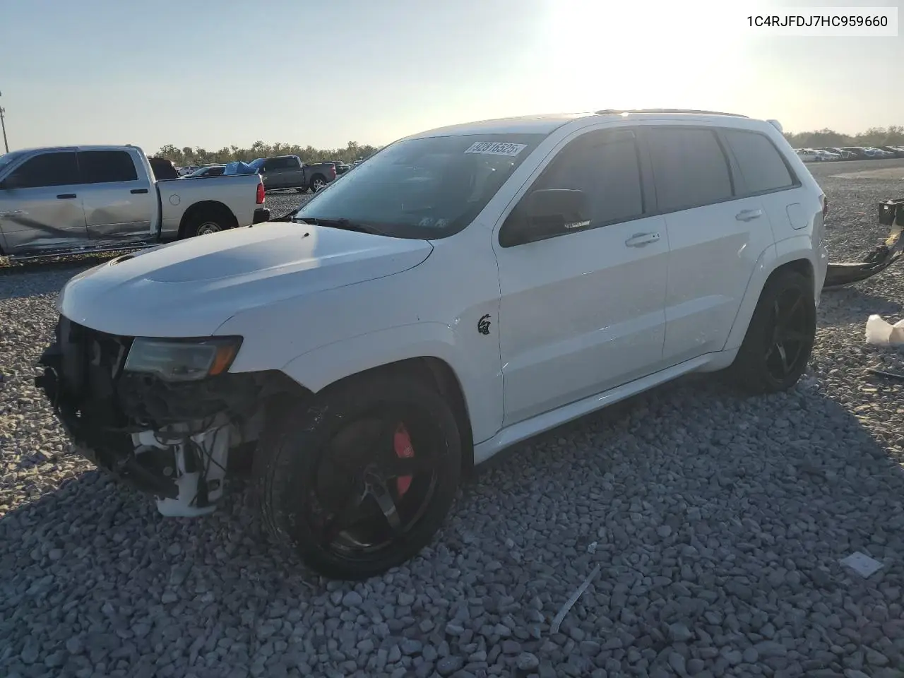 1C4RJFDJ7HC959660 2017 Jeep Grand Cherokee Srt-8