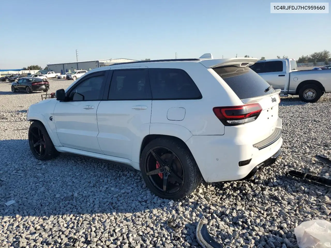 1C4RJFDJ7HC959660 2017 Jeep Grand Cherokee Srt-8