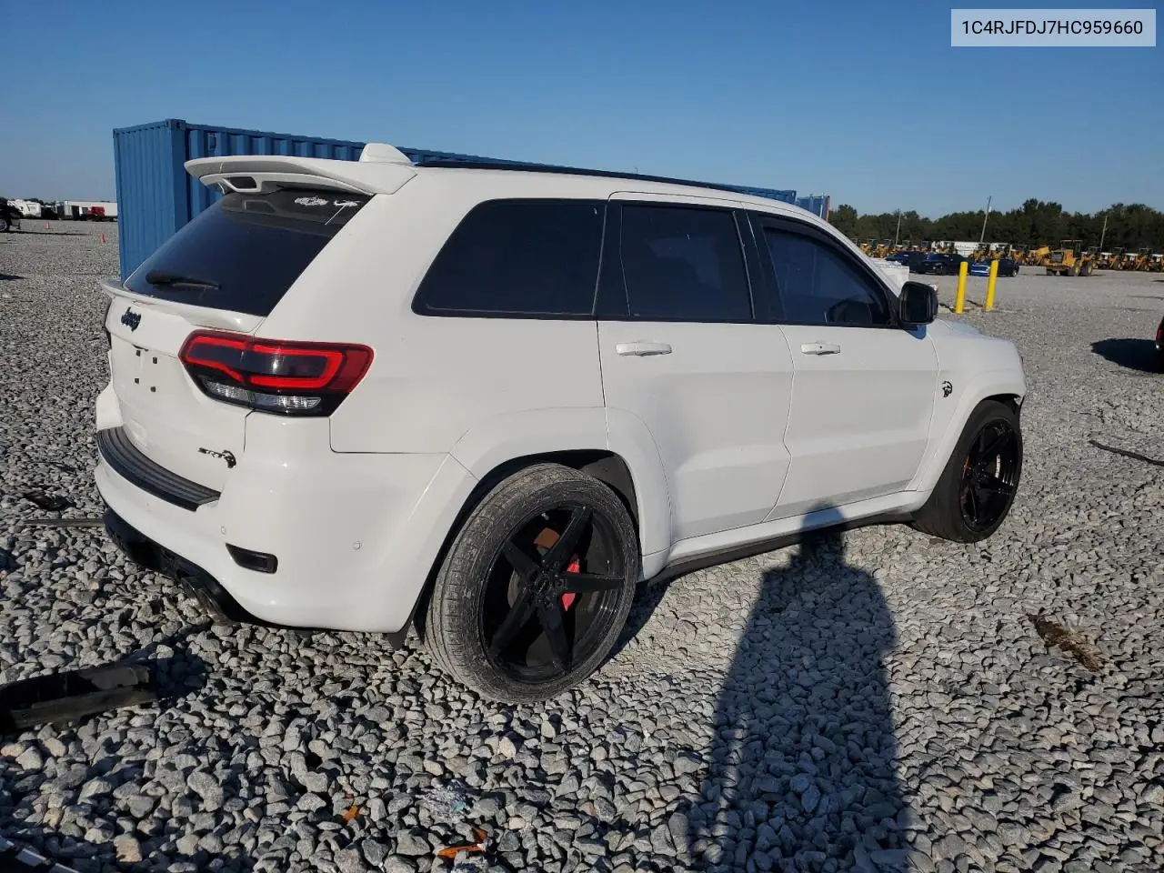 1C4RJFDJ7HC959660 2017 Jeep Grand Cherokee Srt-8