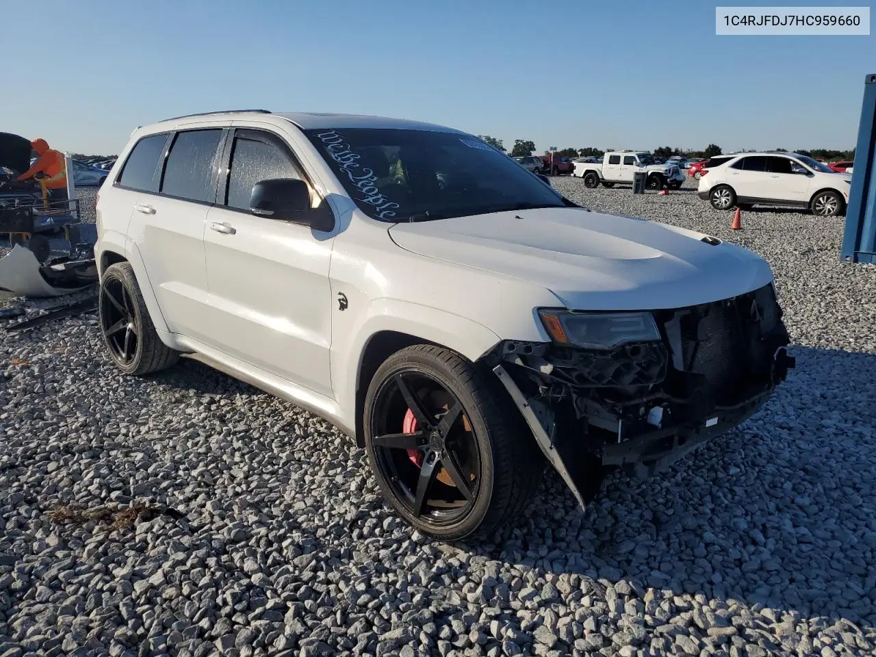 1C4RJFDJ7HC959660 2017 Jeep Grand Cherokee Srt-8
