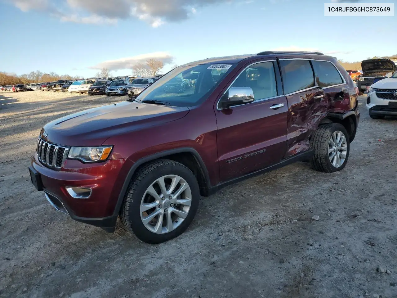 1C4RJFBG6HC873649 2017 Jeep Grand Cherokee Limited