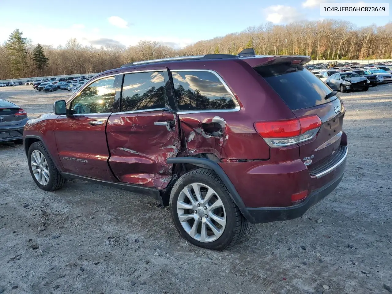 1C4RJFBG6HC873649 2017 Jeep Grand Cherokee Limited