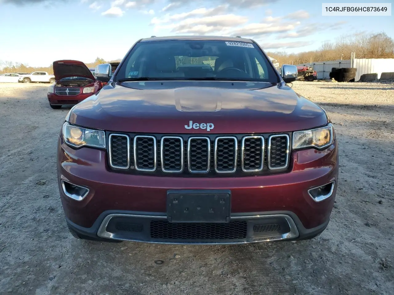 1C4RJFBG6HC873649 2017 Jeep Grand Cherokee Limited