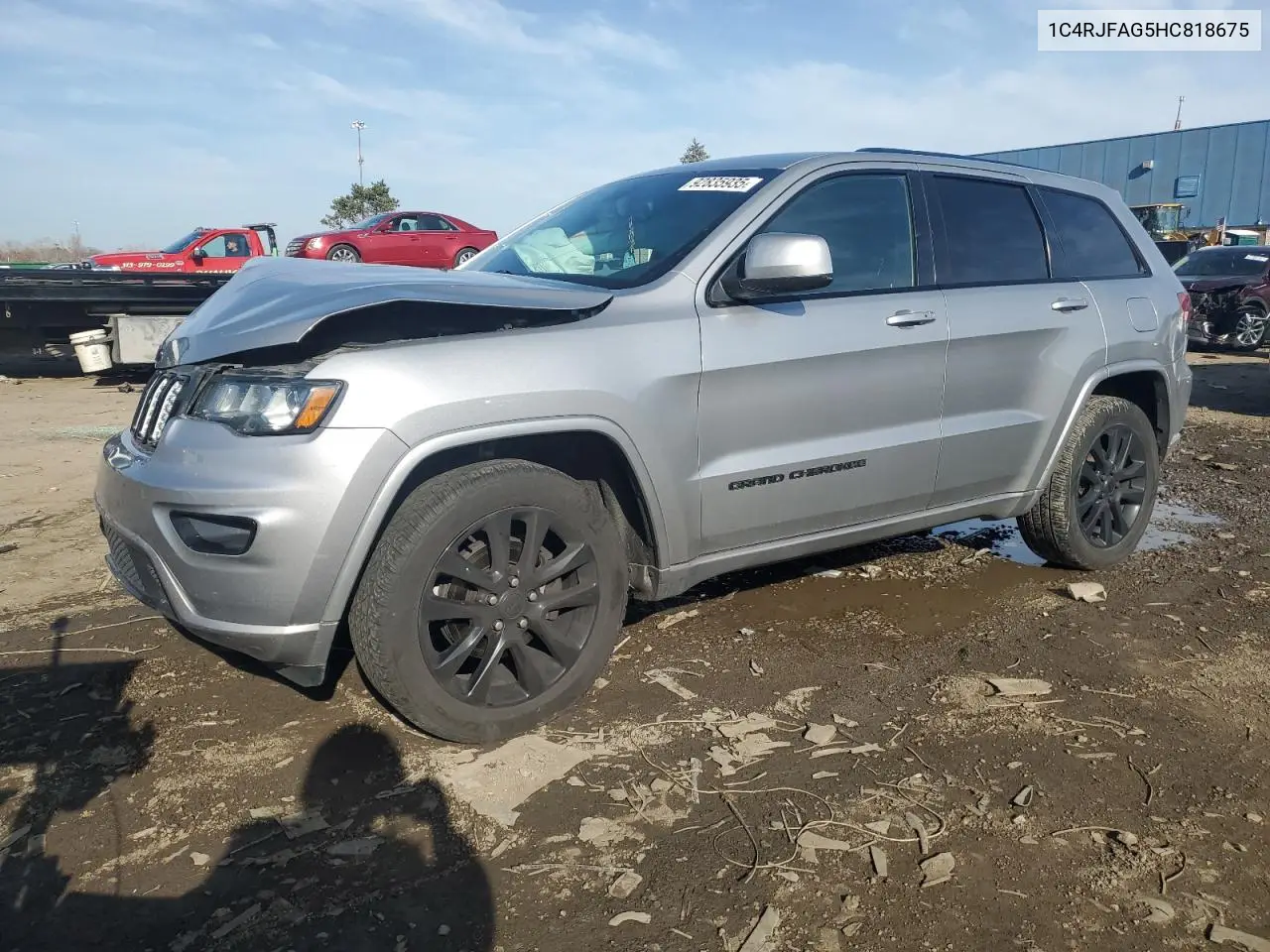 1C4RJFAG5HC818675 2017 Jeep Grand Cherokee Laredo