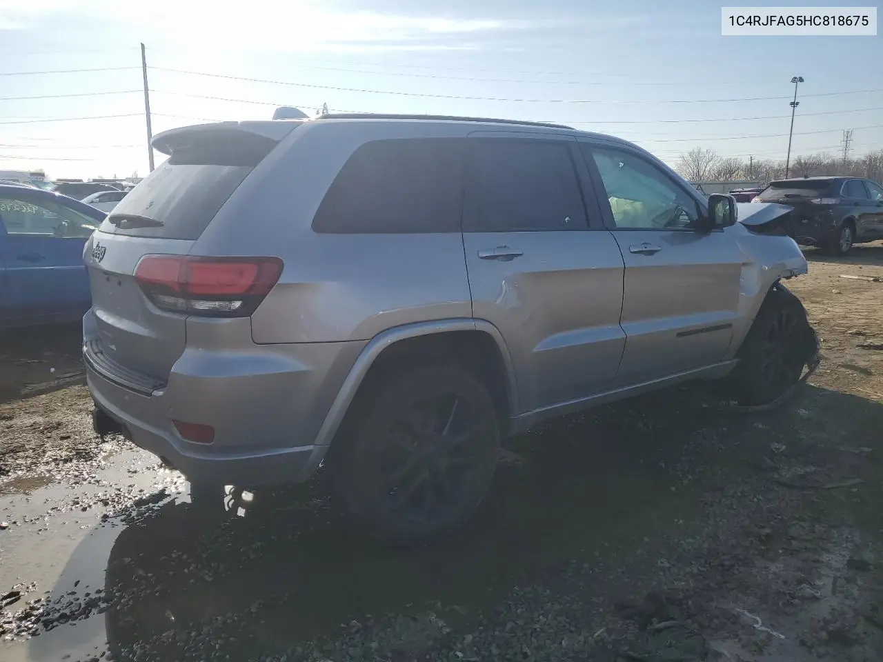 1C4RJFAG5HC818675 2017 Jeep Grand Cherokee Laredo