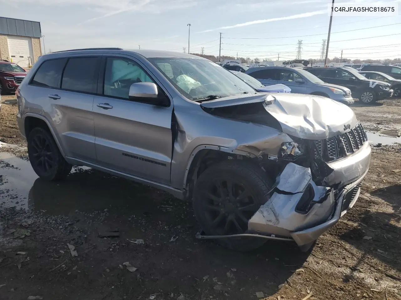 1C4RJFAG5HC818675 2017 Jeep Grand Cherokee Laredo