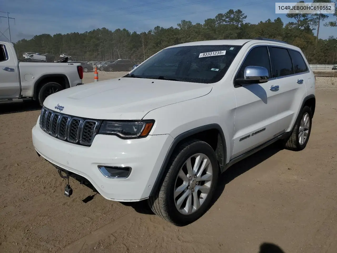 1C4RJEBG0HC610552 2017 Jeep Grand Cherokee Limited