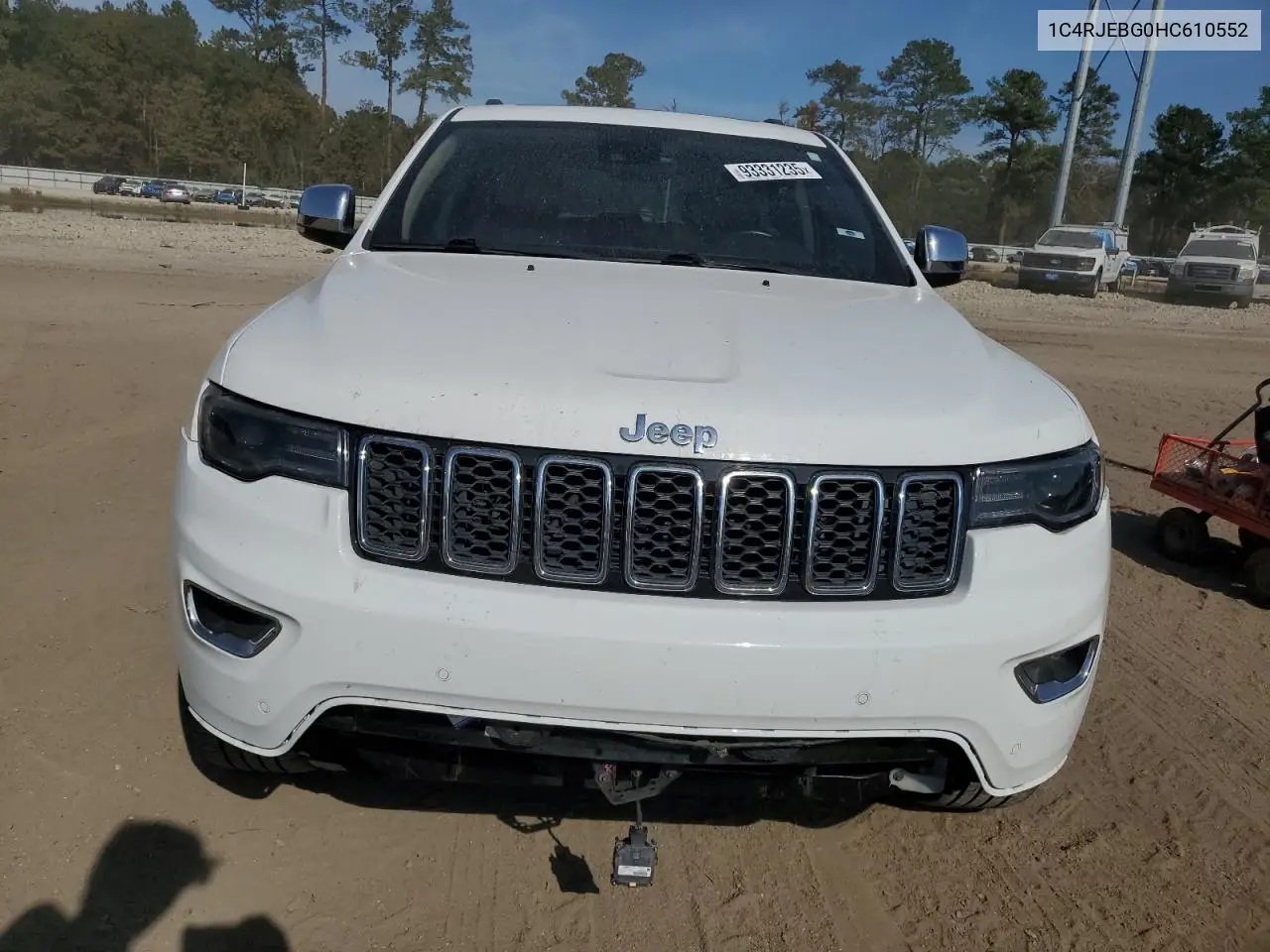 1C4RJEBG0HC610552 2017 Jeep Grand Cherokee Limited