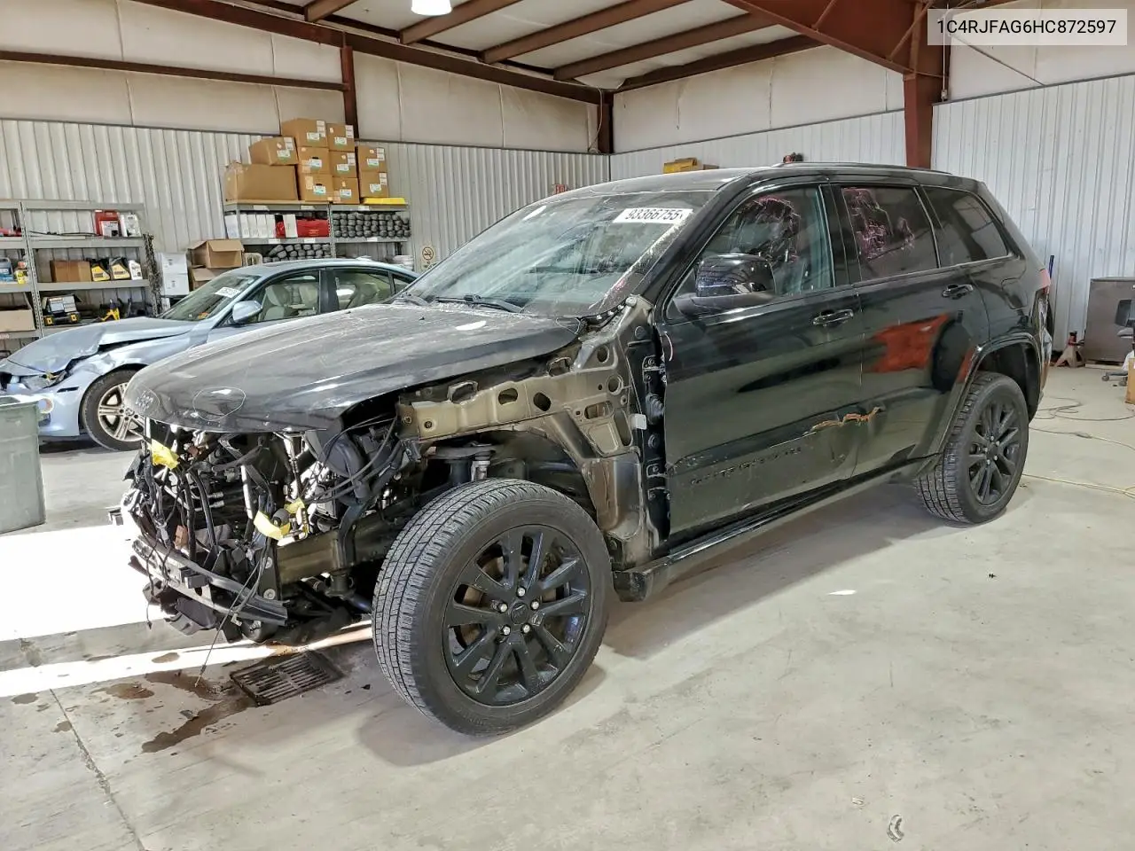 1C4RJFAG6HC872597 2017 Jeep Grand Cherokee Laredo