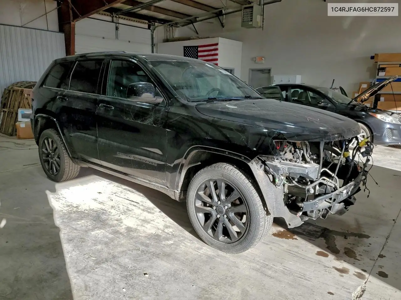 1C4RJFAG6HC872597 2017 Jeep Grand Cherokee Laredo