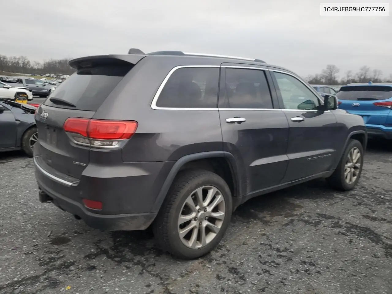 1C4RJFBG9HC777756 2017 Jeep Grand Cherokee Limited