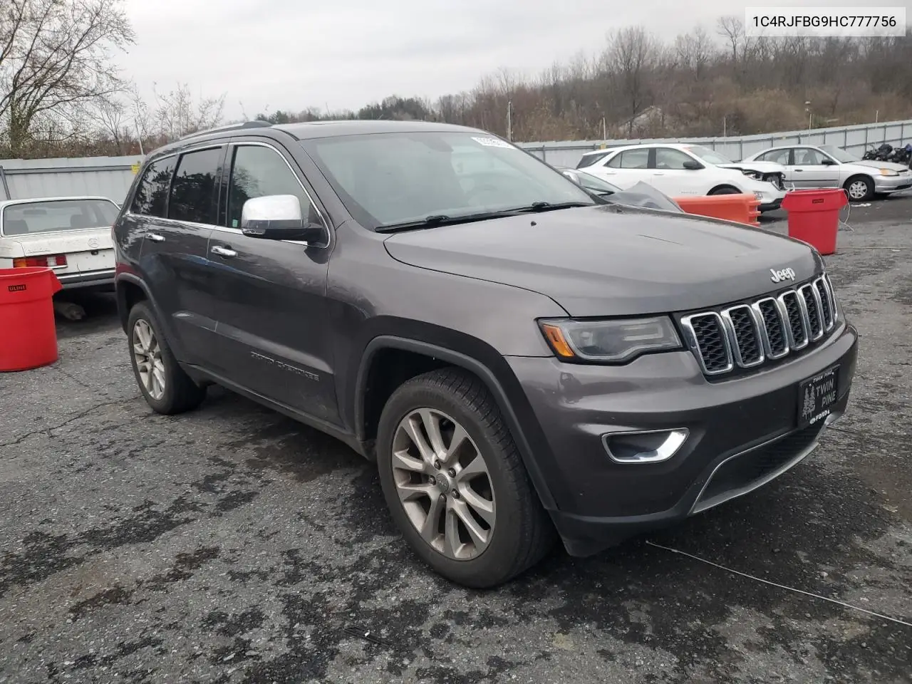 1C4RJFBG9HC777756 2017 Jeep Grand Cherokee Limited