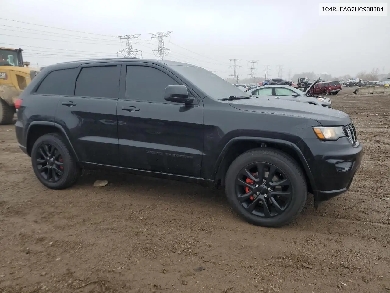 1C4RJFAG2HC938384 2017 Jeep Grand Cherokee Laredo