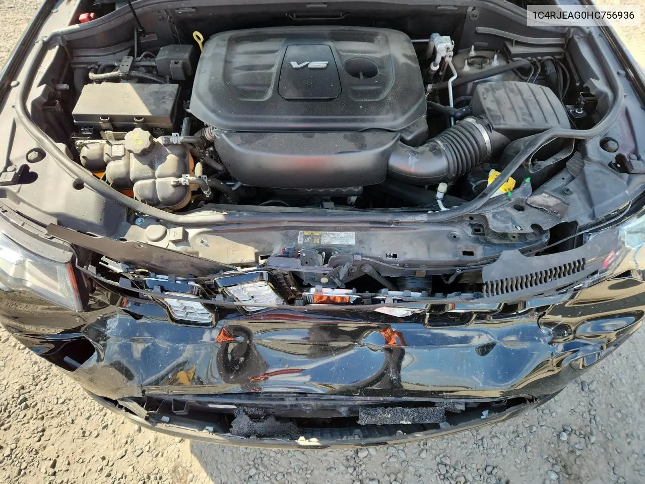 1C4RJEAG0HC756936 2017 Jeep Grand Cherokee Laredo