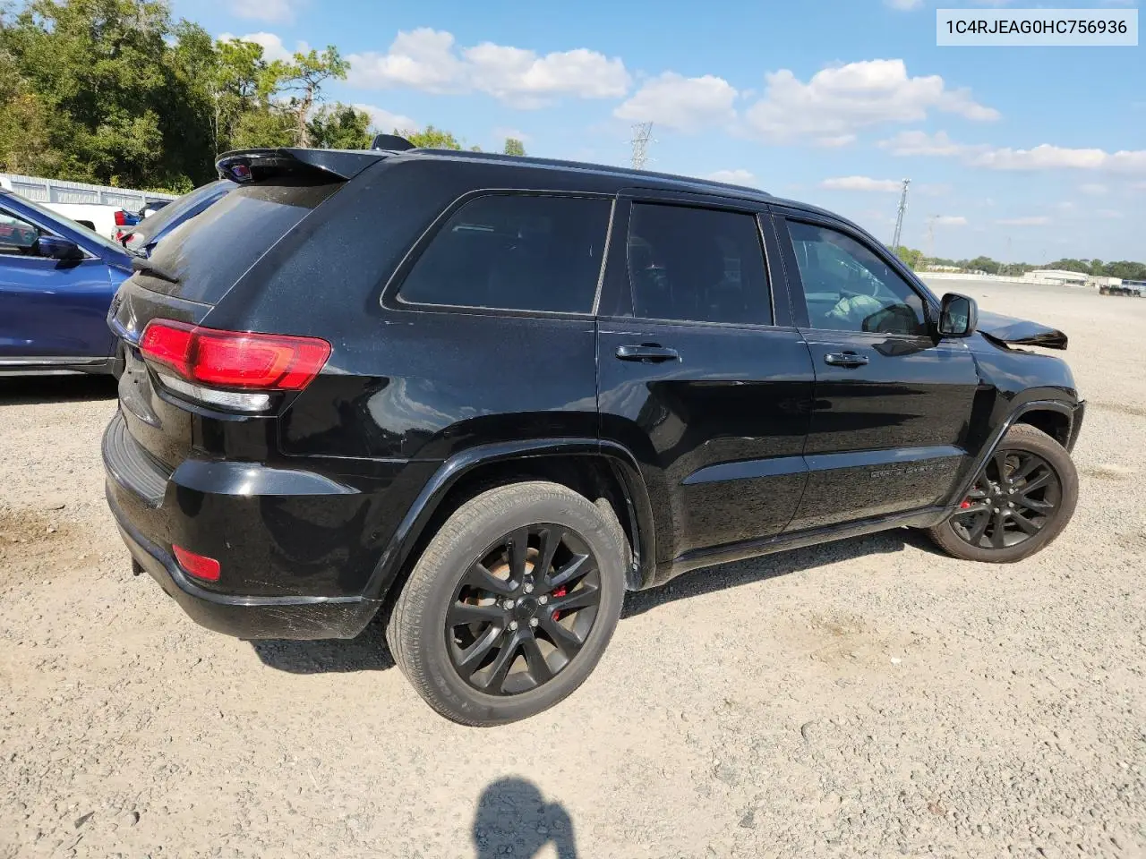 1C4RJEAG0HC756936 2017 Jeep Grand Cherokee Laredo