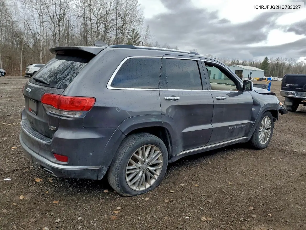 1C4RJFJG2HC783027 2017 Jeep Grand Cherokee Summit