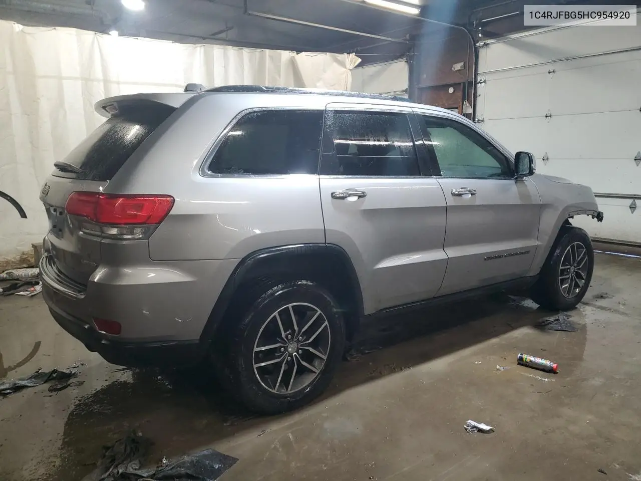 1C4RJFBG5HC954920 2017 Jeep Grand Cherokee Limited
