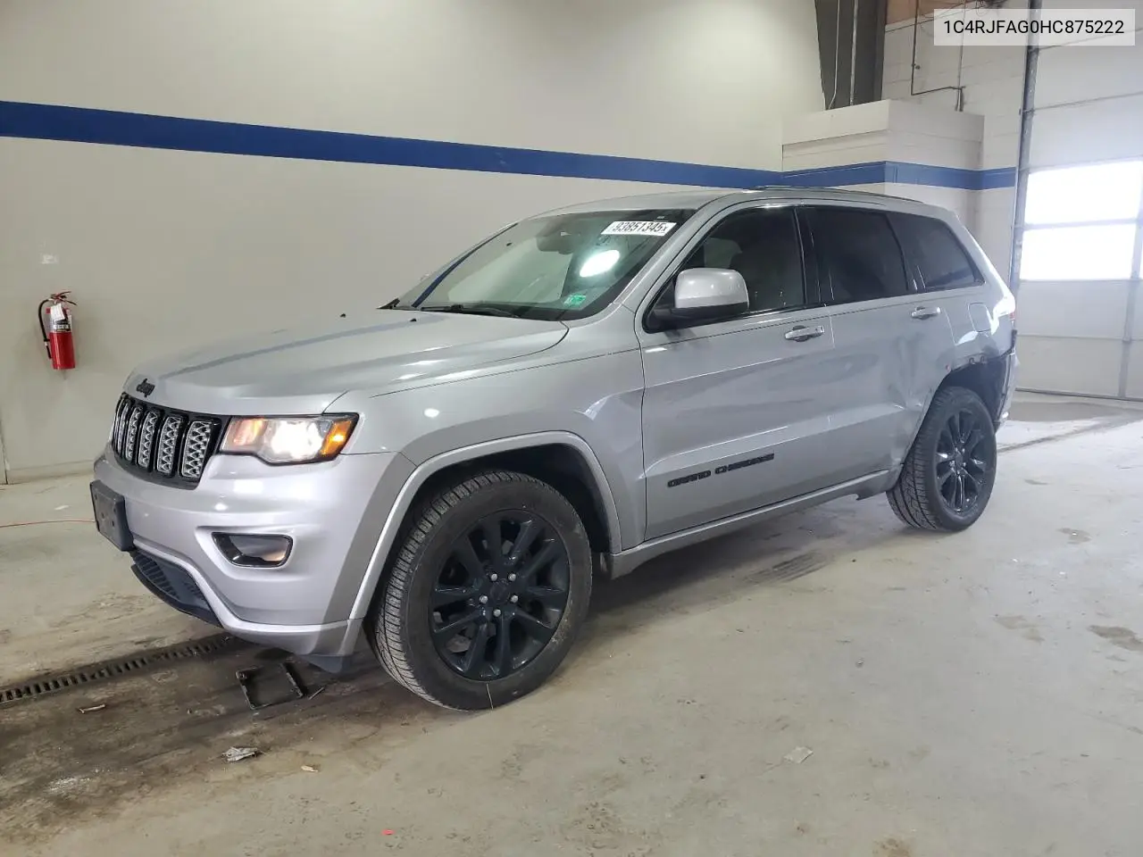1C4RJFAG0HC875222 2017 Jeep Grand Cherokee Laredo