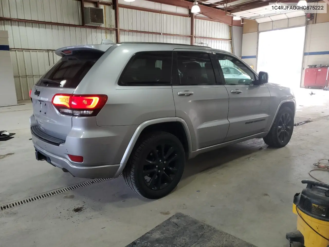 1C4RJFAG0HC875222 2017 Jeep Grand Cherokee Laredo