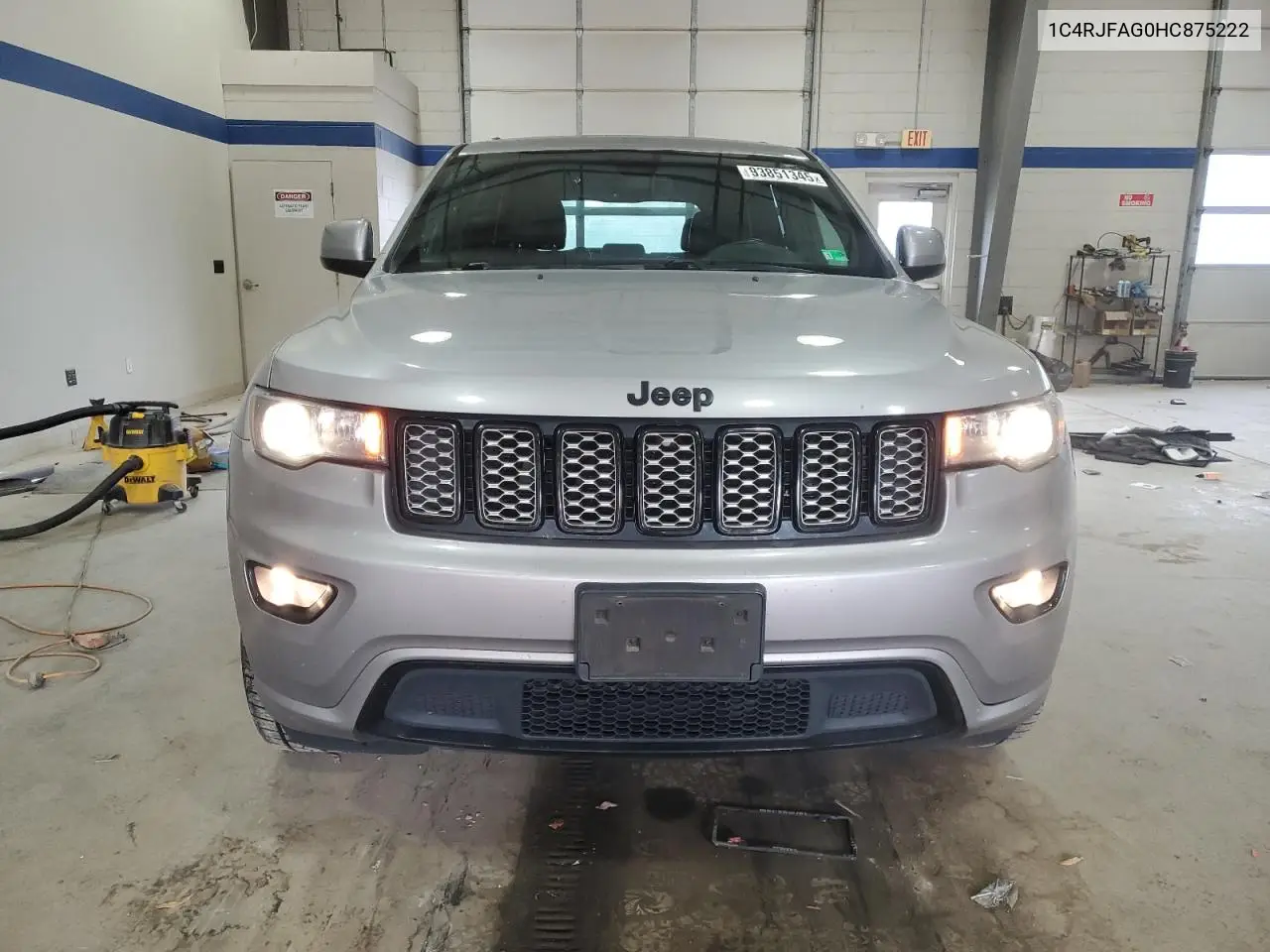 1C4RJFAG0HC875222 2017 Jeep Grand Cherokee Laredo