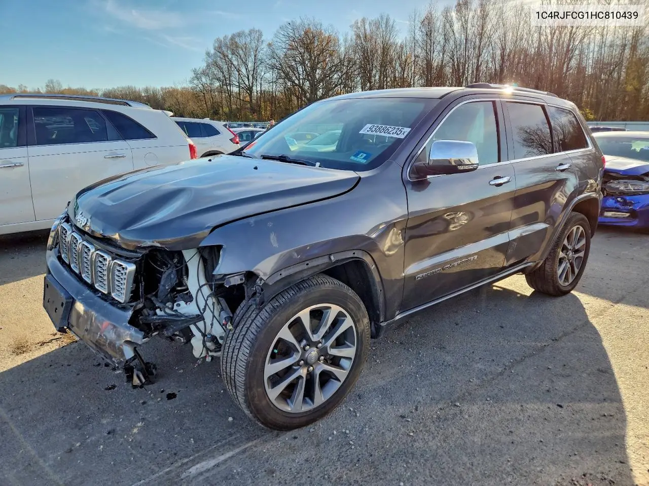 1C4RJFCG1HC810439 2017 Jeep Grand Cherokee Overland