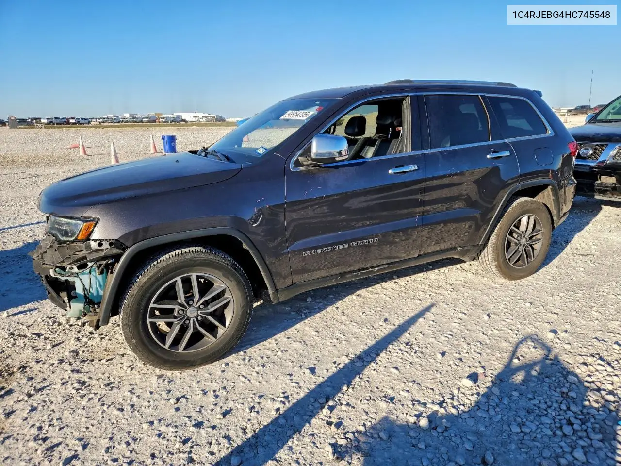 1C4RJEBG4HC745548 2017 Jeep Grand Cherokee Limited
