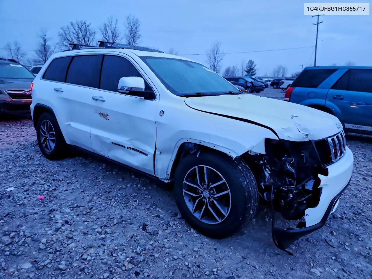 1C4RJFBG1HC865717 2017 Jeep Grand Cherokee Limited