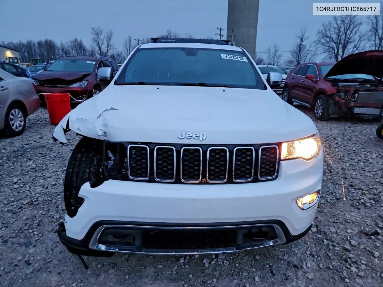 1C4RJFBG1HC865717 2017 Jeep Grand Cherokee Limited