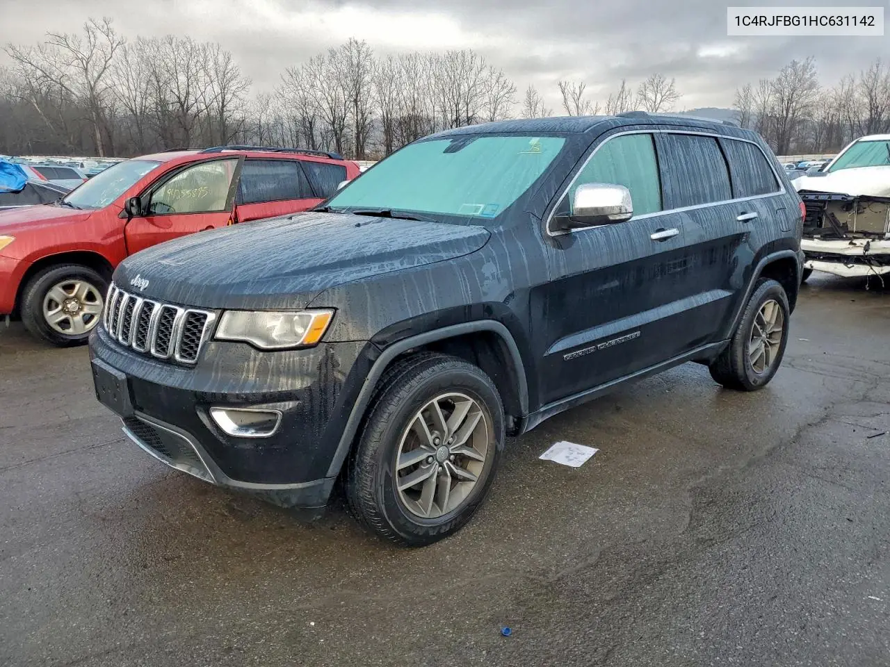 1C4RJFBG1HC631142 2017 Jeep Grand Cherokee Limited