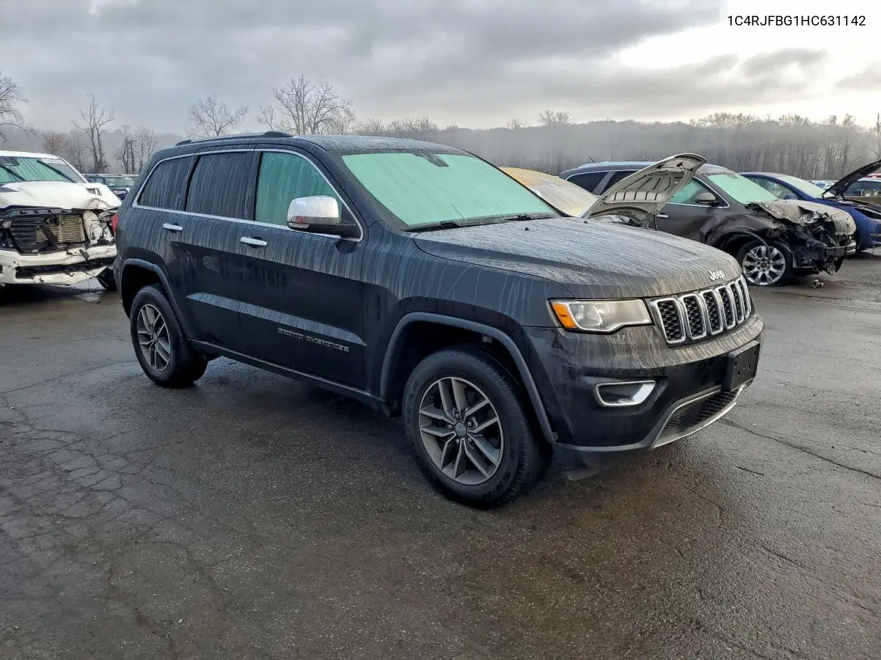 1C4RJFBG1HC631142 2017 Jeep Grand Cherokee Limited