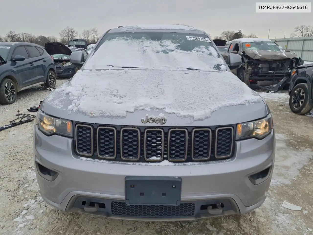 1C4RJFBG7HC646616 2017 Jeep Grand Cherokee Limited