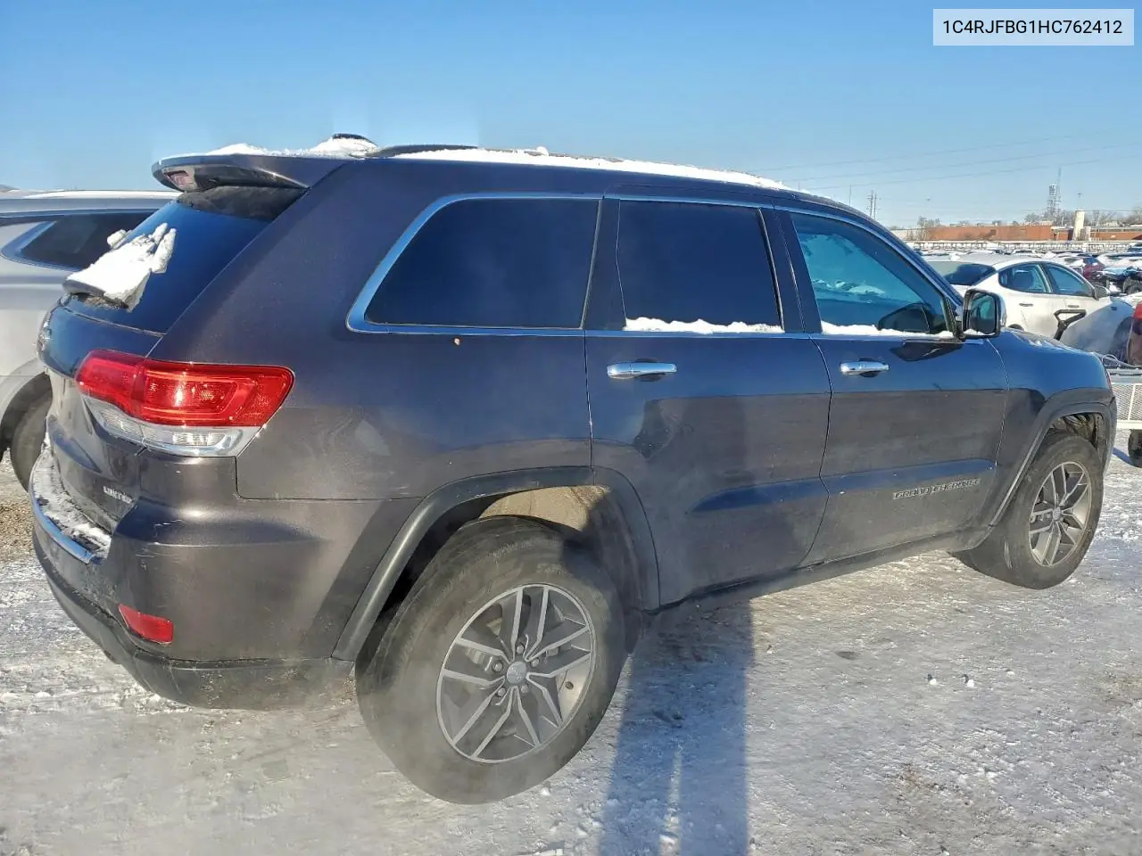 1C4RJFBG1HC762412 2017 Jeep Grand Cherokee Limited