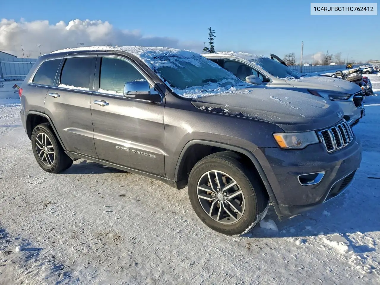 1C4RJFBG1HC762412 2017 Jeep Grand Cherokee Limited