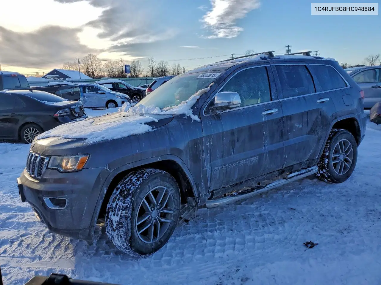 1C4RJFBG8HC948884 2017 Jeep Grand Cherokee Limited