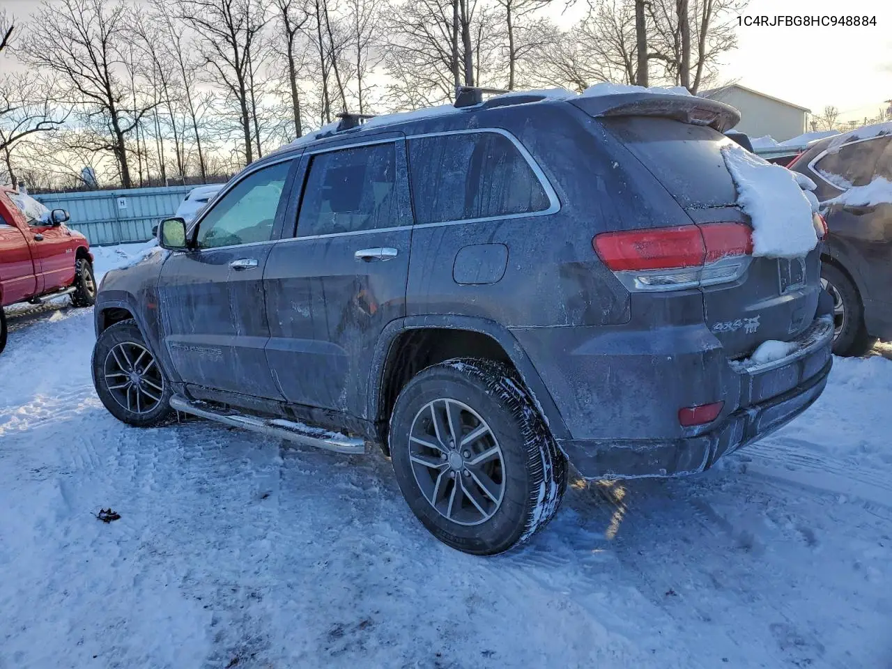 1C4RJFBG8HC948884 2017 Jeep Grand Cherokee Limited
