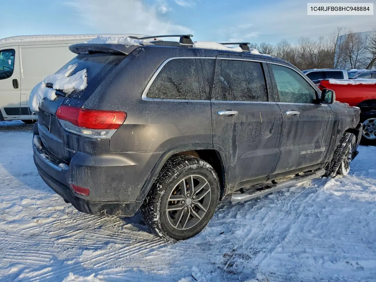 1C4RJFBG8HC948884 2017 Jeep Grand Cherokee Limited